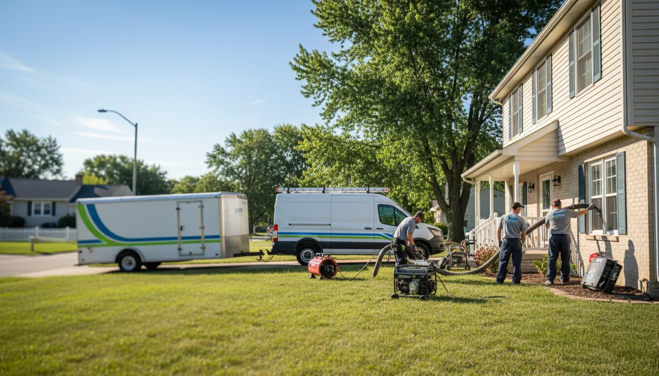Flooded Basement Restoration And Cleanup With Repair in South Haven, MN near me